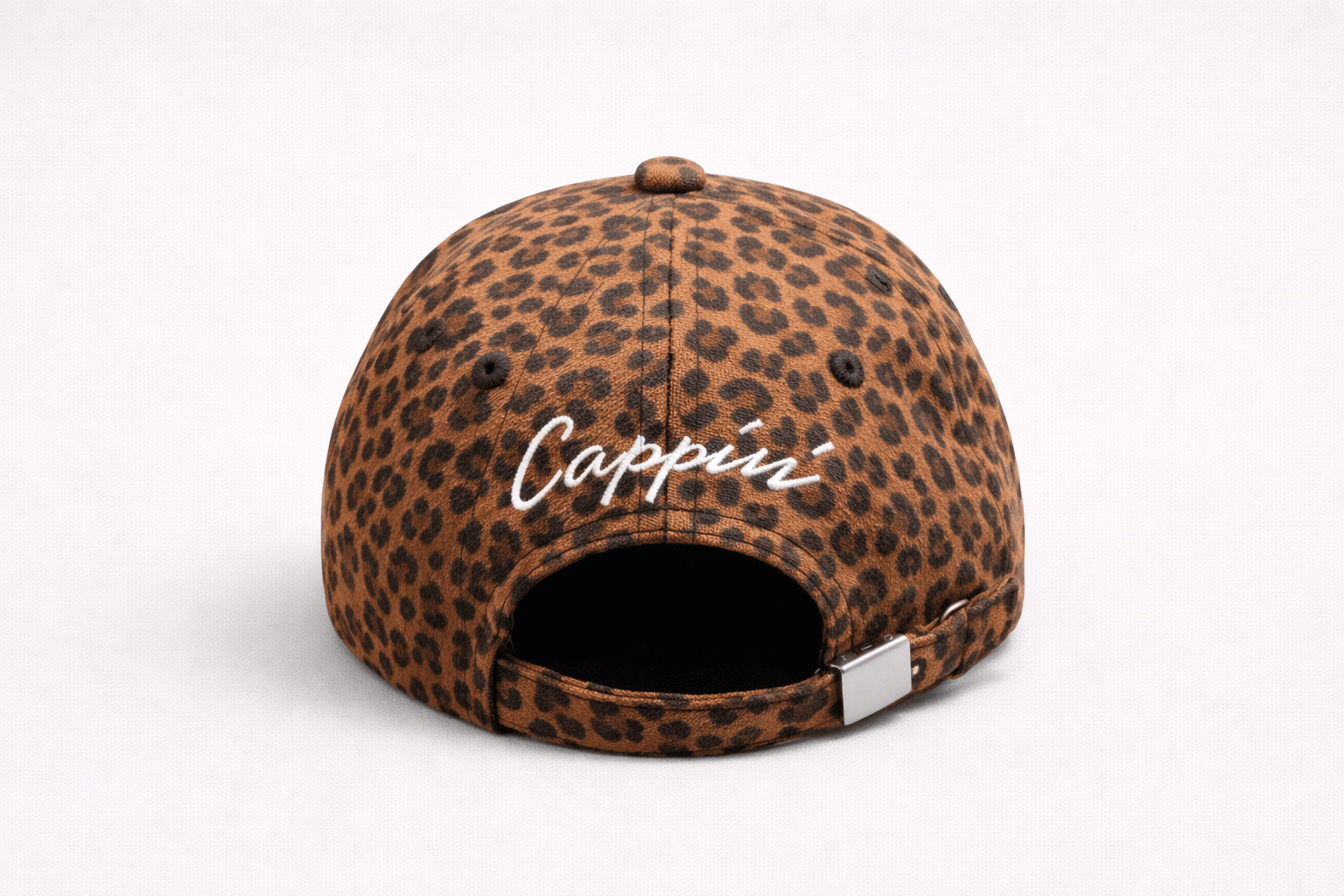Cheetah LA Hat (Red Satin Lined) - Cappin'